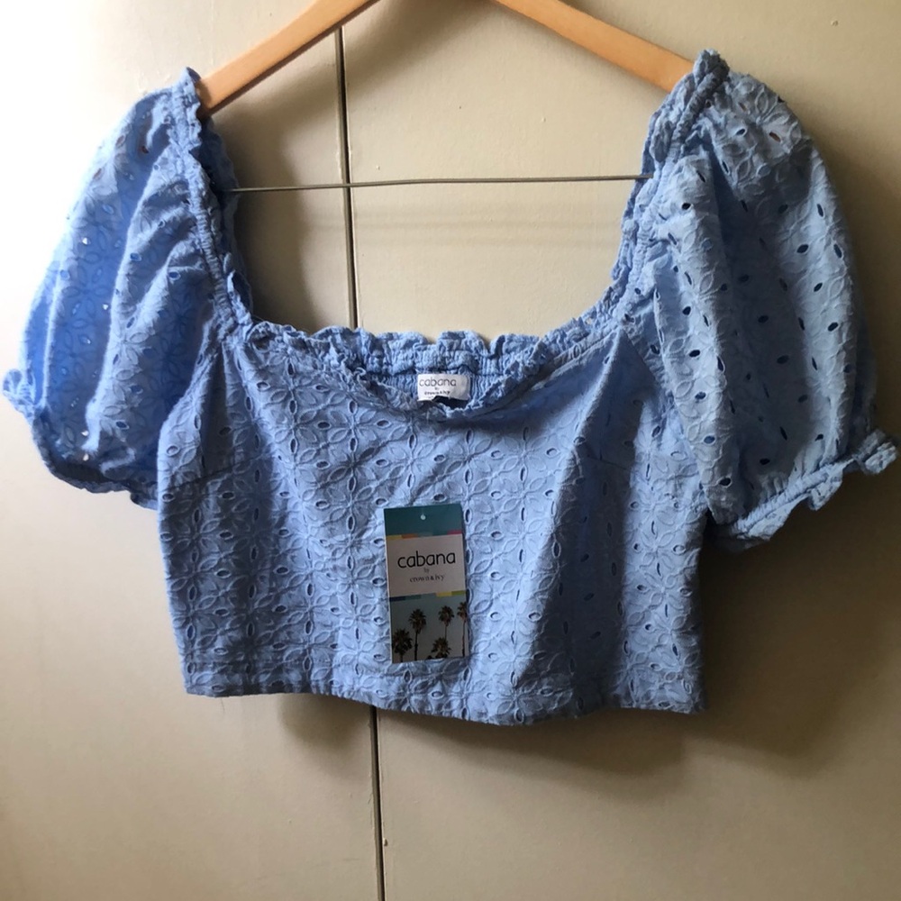 Wonka Peri way woven top size L Cabana by Crow & ivy